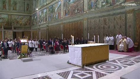 Pope Emeritus Benedict XVI's tomb open to the public [Video]