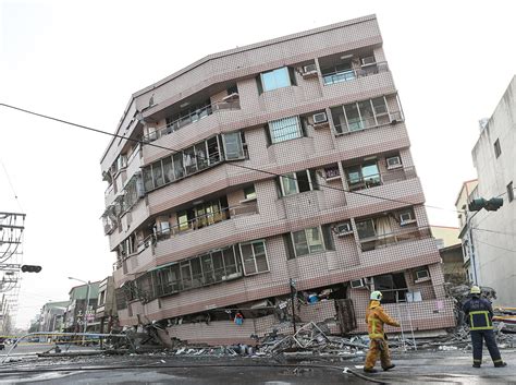 Taiwan earthquake: Powerful photos show scale of devastation in Tainan