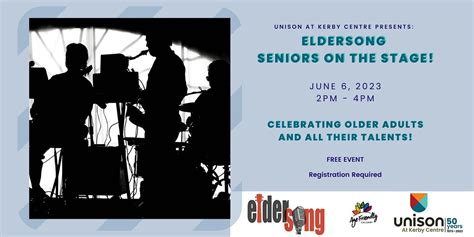 ElderSong Concert: Seniors on the Stage!, Kerby Centre, Calgary, 6 June 2023