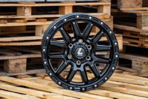 LENSO MARVEL SATIN BLACK 20X9 6X139.7 WHEEL ONLY - CNC Wheels