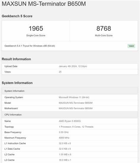 AMD Ryzen 5 8500G 'Hawk Point' Benchmark Leaks; Check out the Scores ...