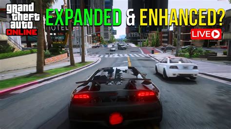 🔴 GTA EXPANDED AND ENHANCED ON PS5 LAUNCH STREAM! (First Look) - Gameign