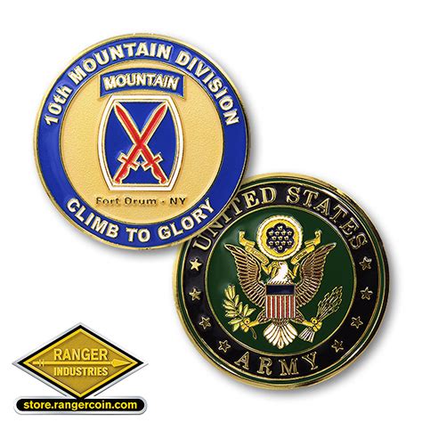 Fort Drum – 10th Mountain Division – Ranger Coin Store