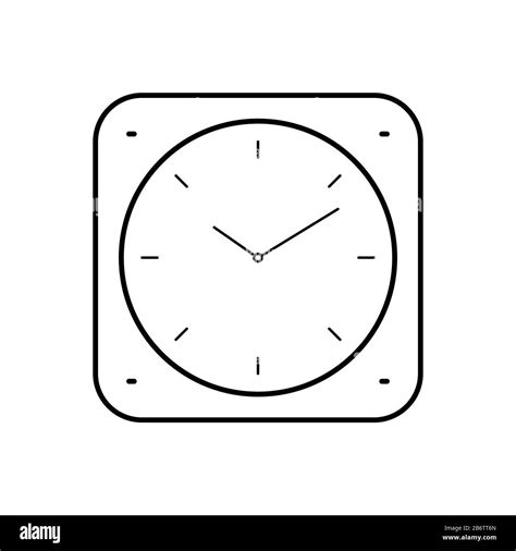 Clock app icon Stock Vector Image & Art - Alamy