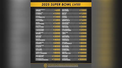 Steelers Odds To Win Super Bowl 59 Are 80/1 - Steelers Depot