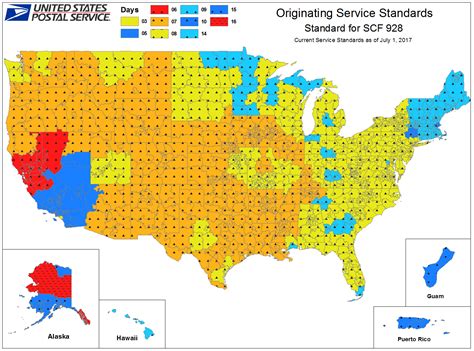 USPS Delivery Times - First Class, and Standard Mail