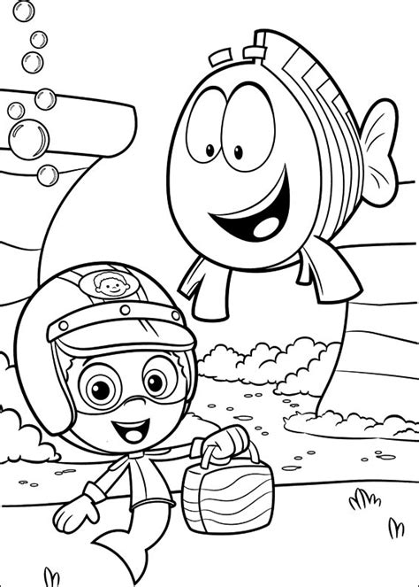 Bubble Guppies Coloring Pages - Best Coloring Pages For Kids