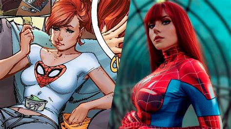 Te vas a enamorar de inmediato de este cosplay de Mary Jane con traje de Spider-Man | Código ...