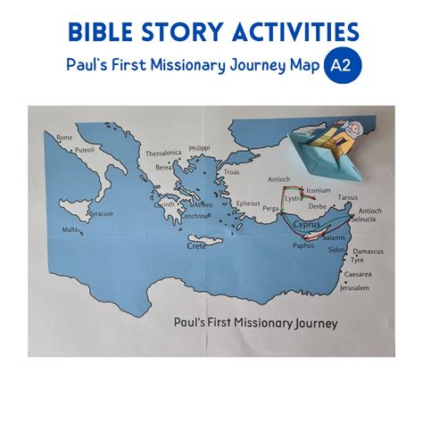 Pauls First Missionary Journey - Etsy