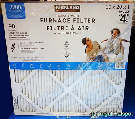 Kirkland Signature Furnace Filters - Costco Sale! | Frugal Hotspot