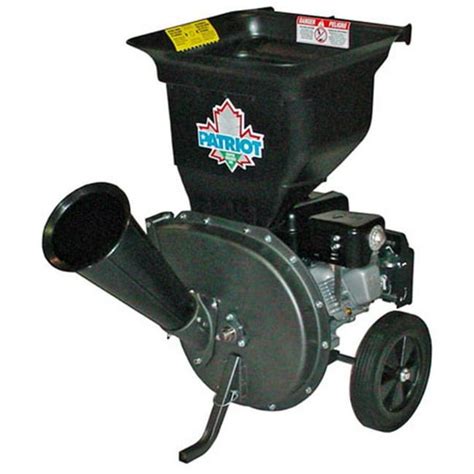 Patriot CSV-3065B 6.5 hp Gas Wood Chipper Leaf Shredder - Walmart.com - Walmart.com