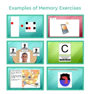 Exercises for Memory