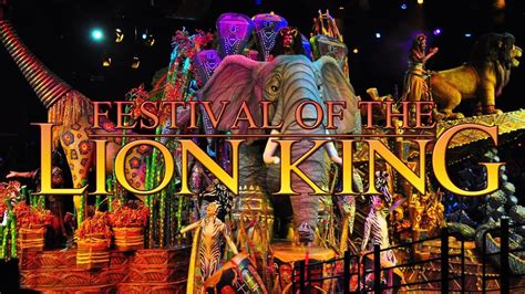 Festival Of The Lion King @ Disney's Animal Kingdom Full Show - YouTube