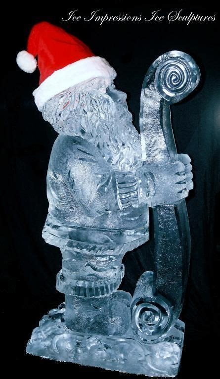 Christmas Ice Sculptures | , Ice Impressions Ice Sculptures, Holiday Ice Sculptures, Holiday Ice ...