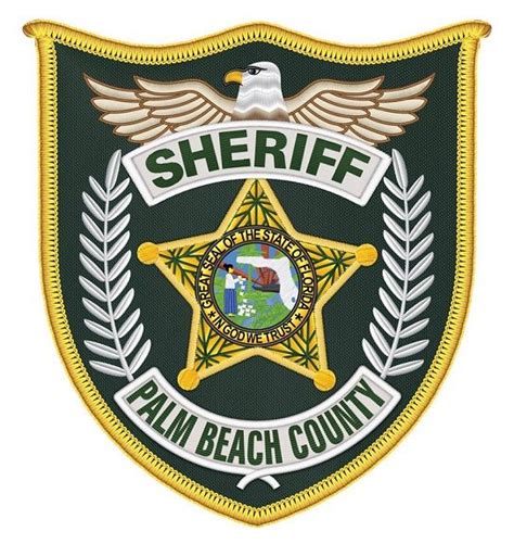 Palm Beach county Sheriff FL | Police patches, Palm beach county, County sheriffs