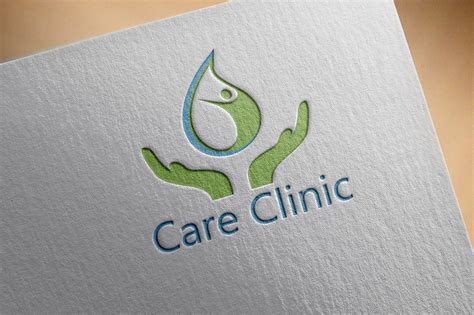 Care Clinic- Logo Design ~ Logo Templates on Creative Market