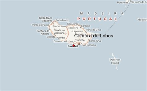 Mapa De Camara De Lobos | Mapa Região