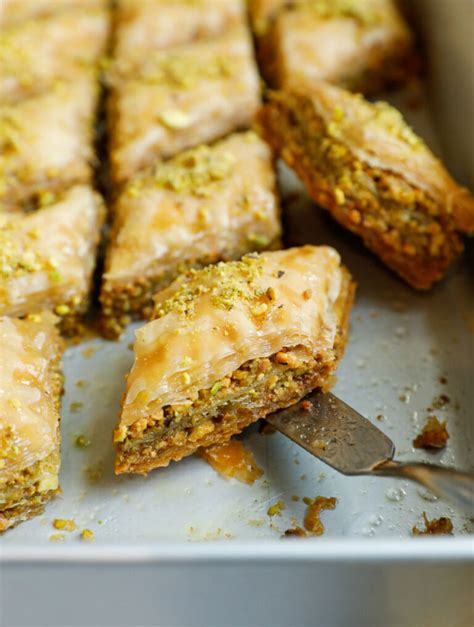 Authentic Pistachio Baklava Recipe – Cookin' with Mima