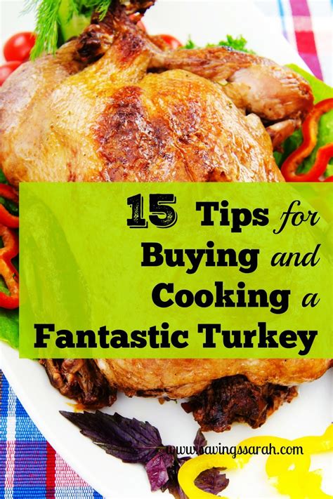 15 Terrific, Free Tips for Cooking Your Turkey - Earning and Saving with Sarah