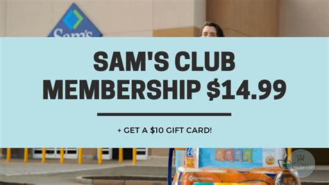 Sam’s Club Membership for $14.99 + gift card! - Total Savings