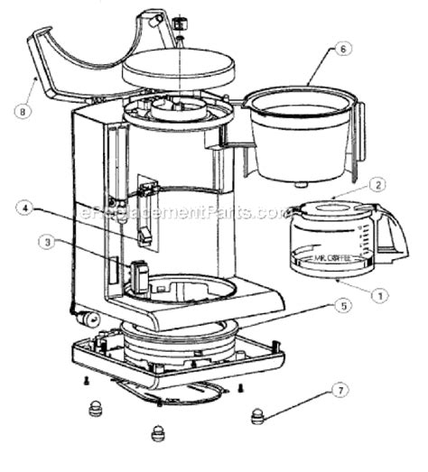 Mr. Coffee AD12 - Coffee Maker - eReplacementParts.com