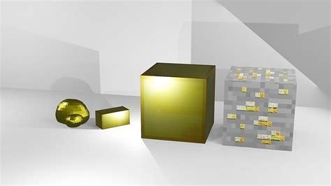 Minecraft gold blocks free VR / AR / low-poly 3D model | CGTrader