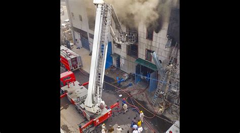 Fire accident | 2 killed in fire at Delhi's Narela industrial area, two ...