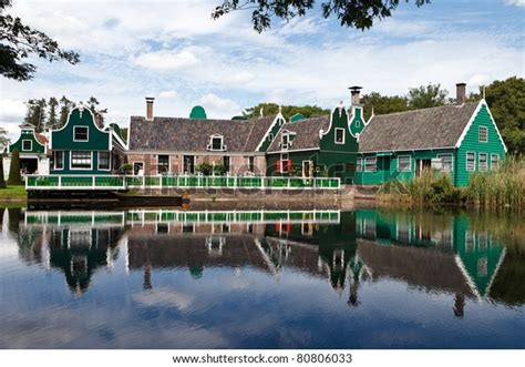 View On Zaanse Schans Dutch Museum Stock Photo (Edit Now) 80806033