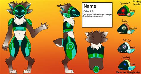 [F2U BASE] Protogen Reference Sheet by Meownimator on DeviantArt