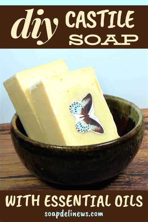 Traditional Castile Soap Recipe | Cold process soap recipes, Homemade ...