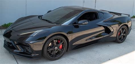 [High Resolution] Black 2023 Corvette