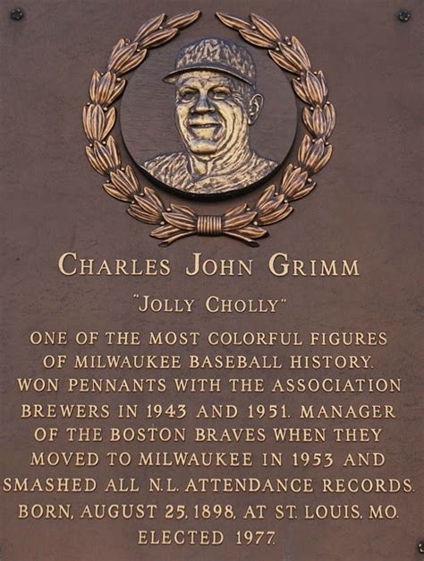 Wisconsin Athletic Hall of Fame-Charles Grimm