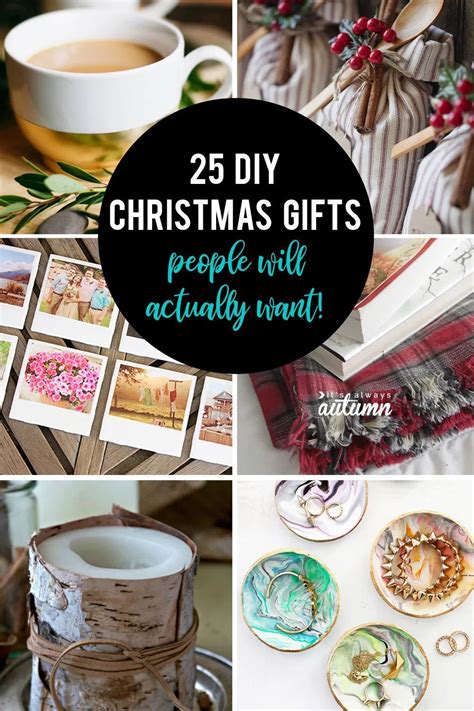 25 Amazing DIY Christmas Gifts People Actually Want! | Homemade ...