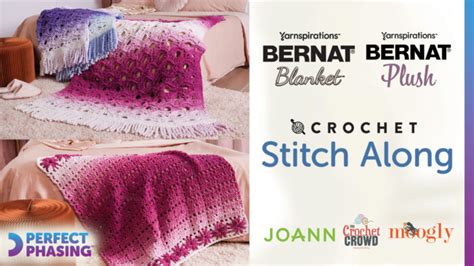 How To Crochet Open Flower Blanket Stitch Along + Tutorial | The Crochet Crowd