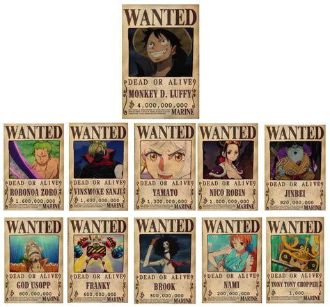 Post-Wano Bounty Predictions! (Straw Hats + Yamato) : r/OnePiece