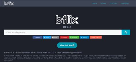 Enjoy the Latest Hits Completely Free With Bflix Movies