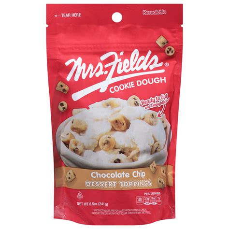 Save on Mrs. Fields Cookie Dough Dessert Toppings Chocolate Chip Order ...