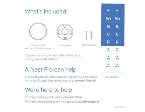 User manual Google Nest Thermostat (English - 12 pages)