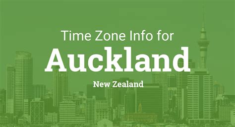 Time Zones in Auckland, New Zealand