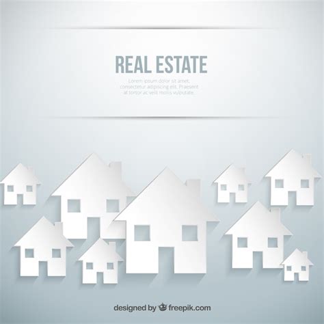 Real estate background Vector | Free Download