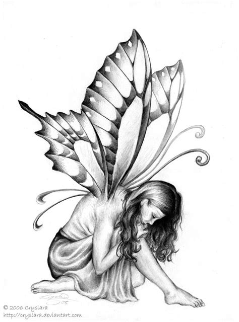 Hannah Faerie by ~cryslara on deviantART | Fairy tattoo designs, Fairy tattoo, Fairy drawings