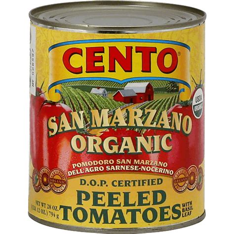 Cento San Marzano Organic Peeled Tomatoes | Other Tomatoes | Reasor's