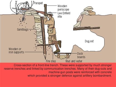 Ww1 Trenches Diagram - vrogue.co