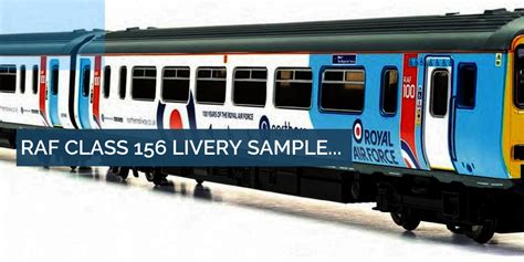 RAF CLASS 156 LIVERY SAMPLE...