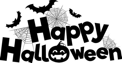 Happy Halloween Font Logo 12911540 Vector Art at Vecteezy