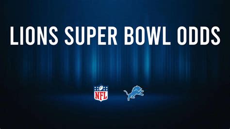 Detroit Lions Playoffs and 2024 Super Bowl Betting Odds - AthlonSports ...