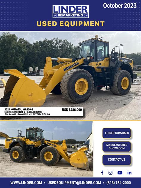 Linder Used Equipment October 2023 by Construction Publications, Inc - Issuu