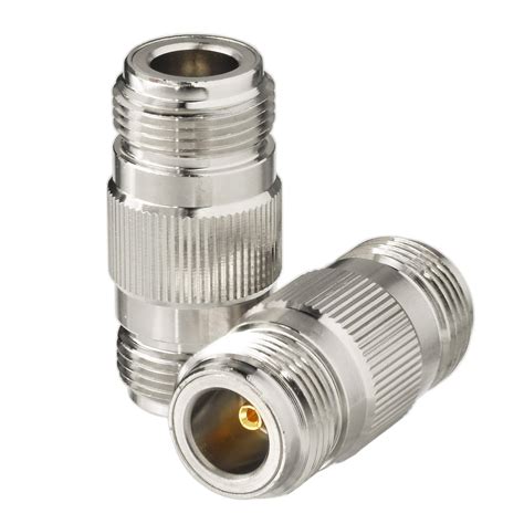 Buy Eightwood 2pcs N Type Adapter N Female to N Female Barrel RF Coax Connector Coupler 50ohm ...