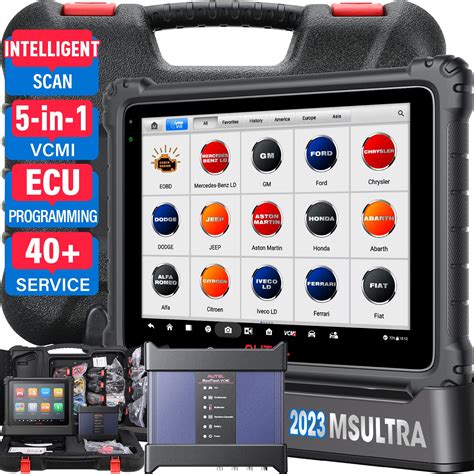 Buy Autel MaxiSys Ultra 2023 MSULTRA: Top Auto Diagnostic Scanner with 40+ Service, 2000 5-in-1 ...