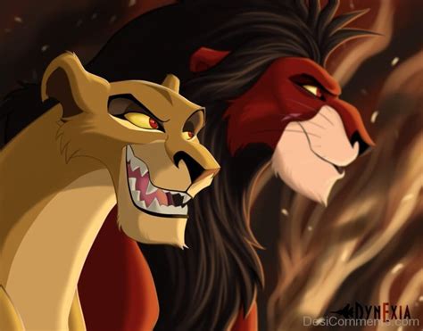 Zira And Scar Looking Happy - Desi Comments